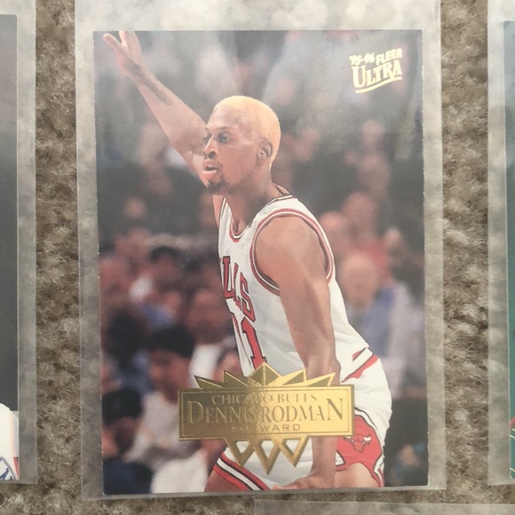 Dennis Rodman Basketball Card Lot - Picture 3 of 10